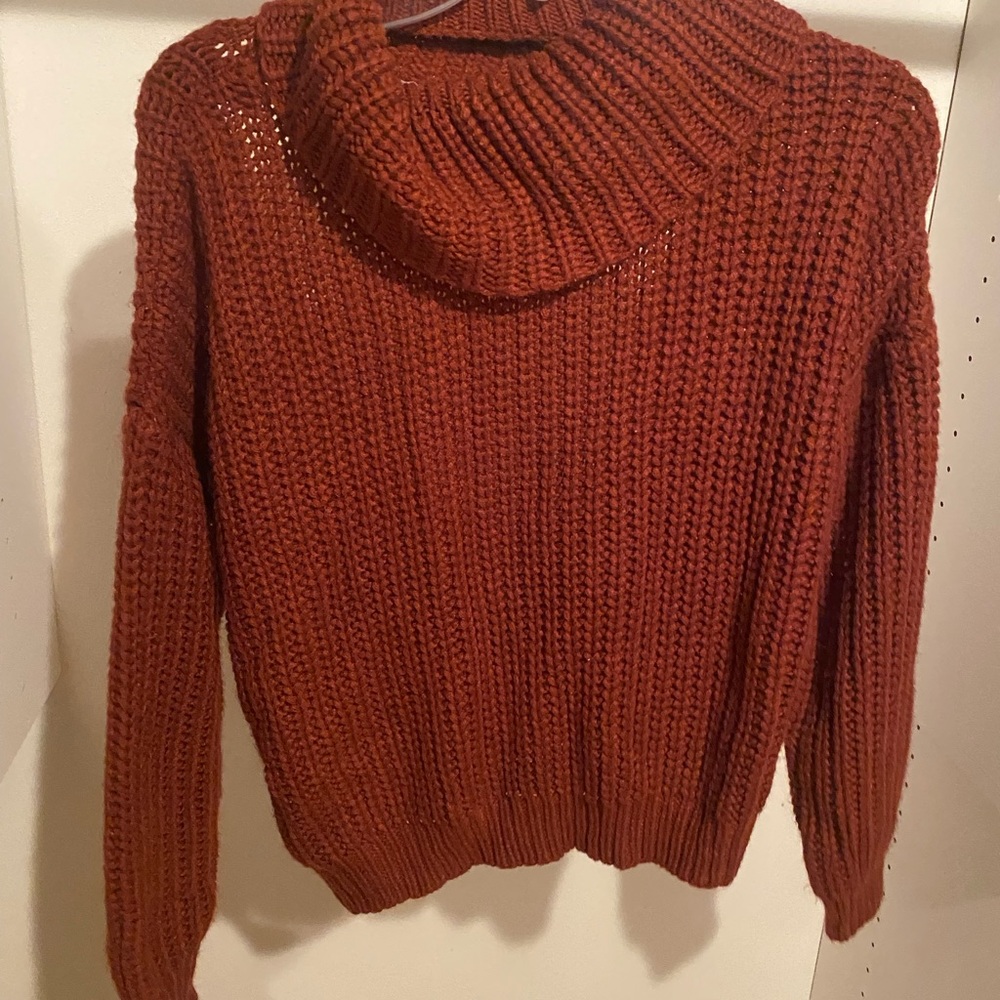 Cozy Rust Sweater